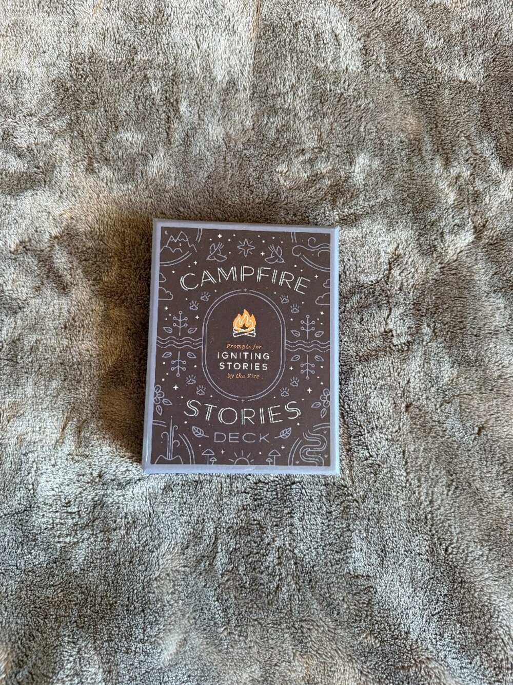 New in Box Campfire Stories Deck Prompts for Igniting Stories by the Fire
